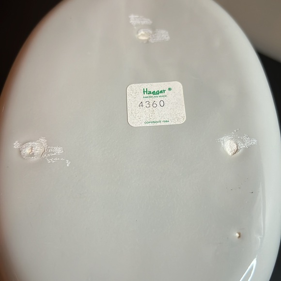 Vintage 1984 Royal Haeger Light Grey Waterfall Vase 4360 - Picture 5 of 5